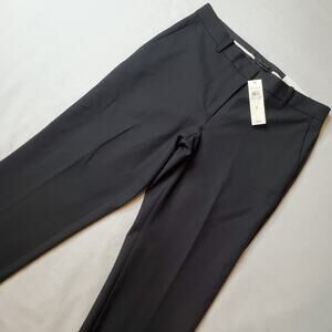 Ann Taylor Womens Size 6 NWT The Eva Ankle Mid-Rise Pant Curvy Fit Black